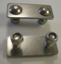 Fixed Screws With Plastic Molding & Nuts