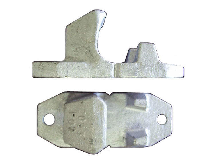 Lock rod Keeper. Allows the lock rod assembly to secure the doors in place. Bolt-on application.